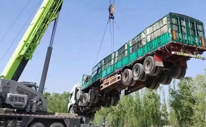 延吉道路脱困救援案例